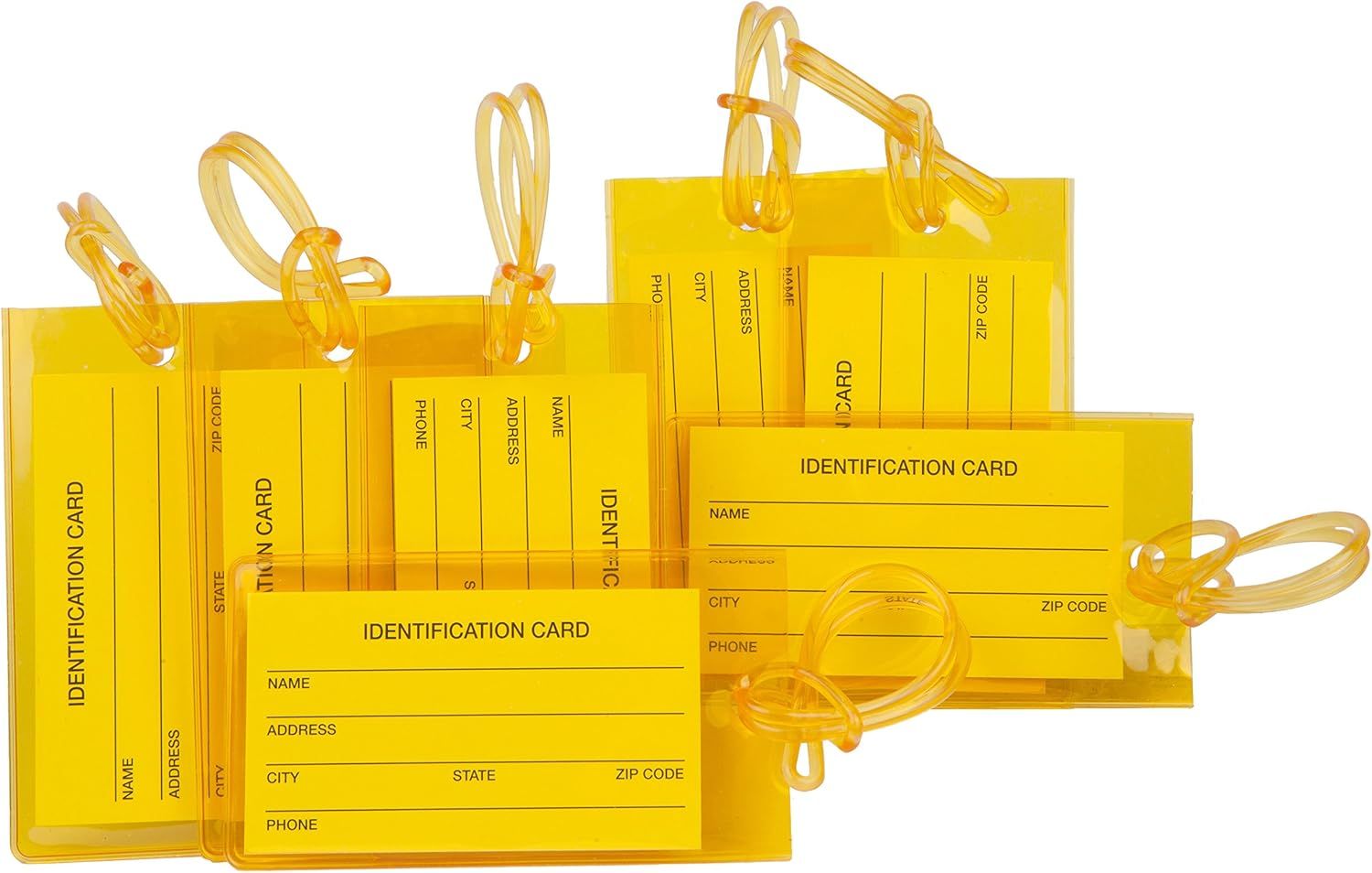 Luggage Tags YELLOW