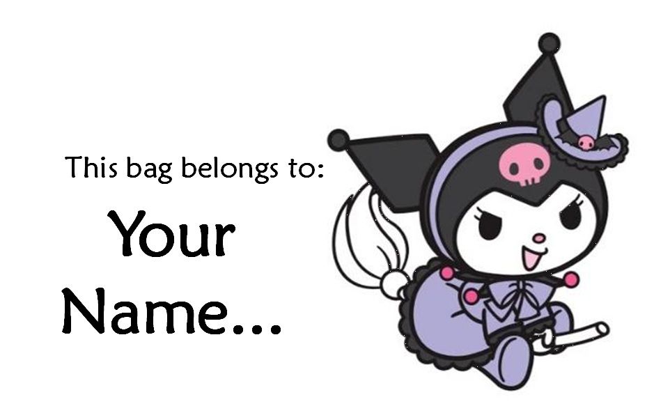 Kuromi 2 Tag