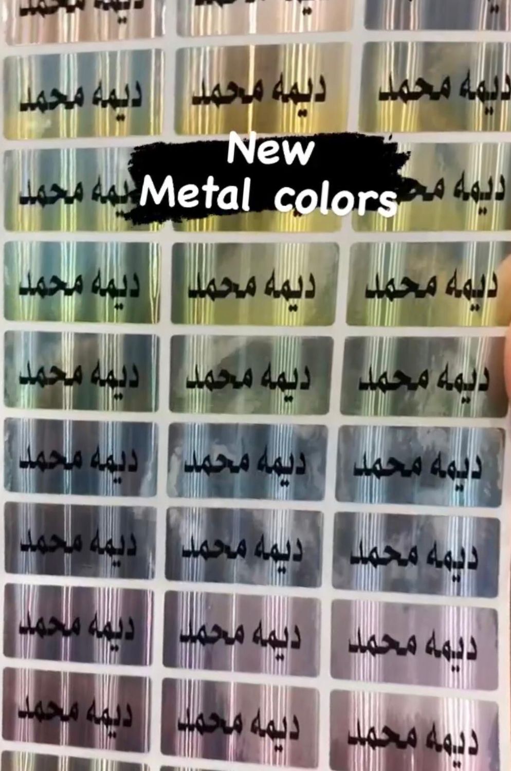 Mix Metal Color  حجم صغير 