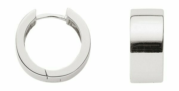 Silber Herren Creole 8 mm breit und 10,3 gr schwer