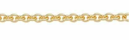 Hals Kette rund Anker 333 Gold 2,3 mm