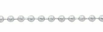 Kugelkette in 925 Silber 2 mm