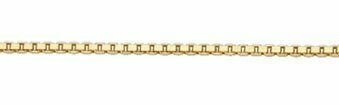 Venezianer 333 Gold Kette 4 kant 1,2 mm