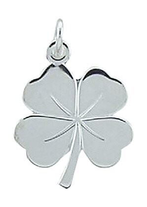 Kleeblatt Kettenanhänger aus 925 Silber