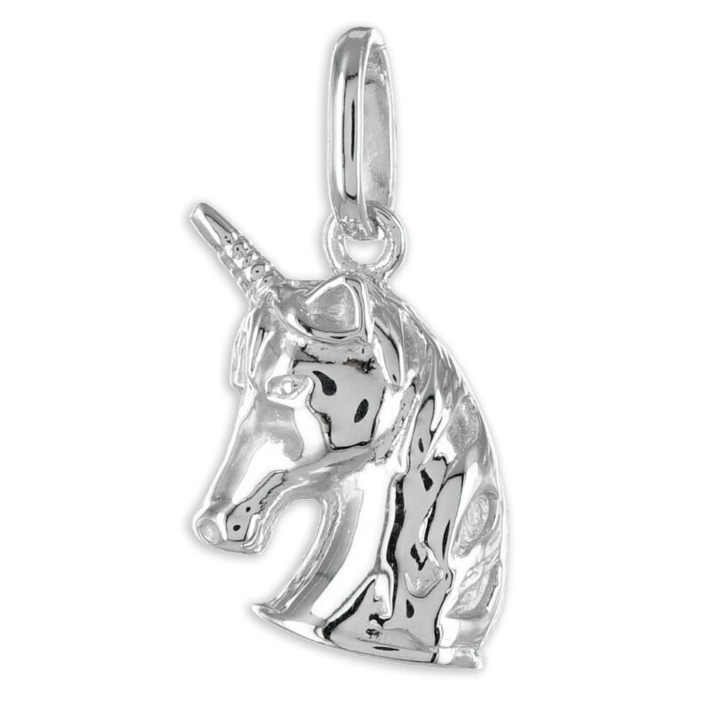 Einhorn Anhänger aus Silber