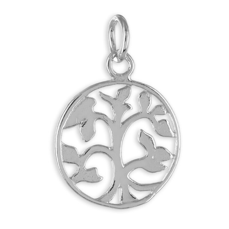 Lebensbaum Anhänger aus 925 Silber