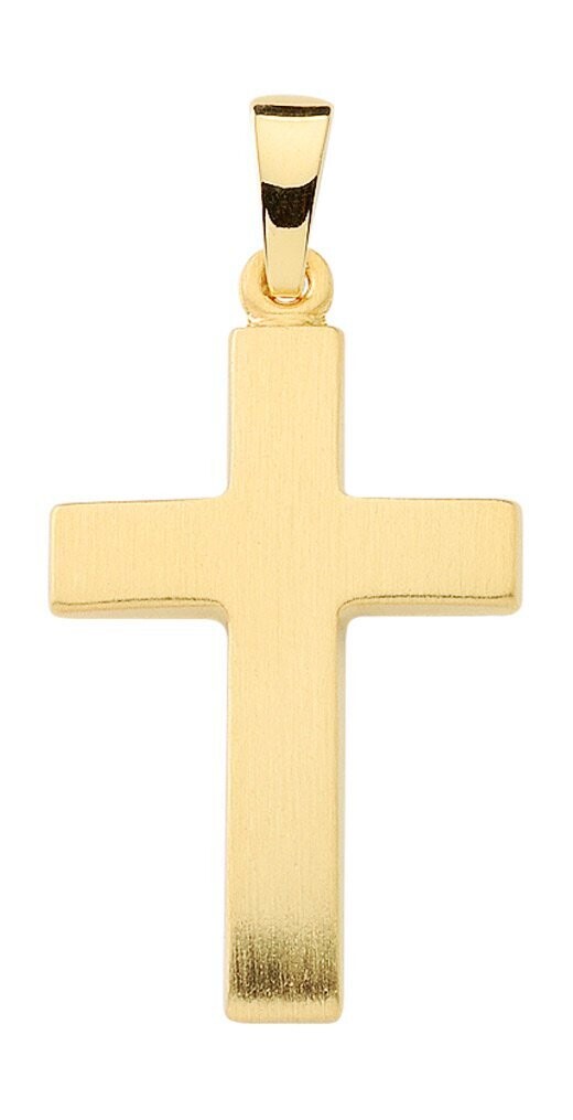 2,5 cm Gold Kreuz 333 oder 585 Gold