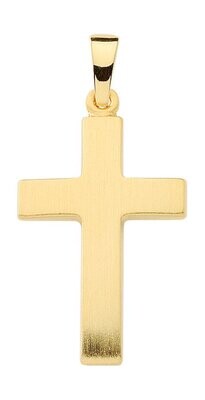 2,5 cm Gold Kreuz 333 oder 585 Gold