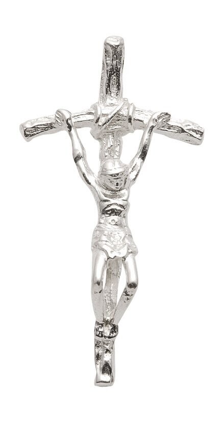925 Silber Kruzifix Anhänger ca. 3 cm mit Korpus