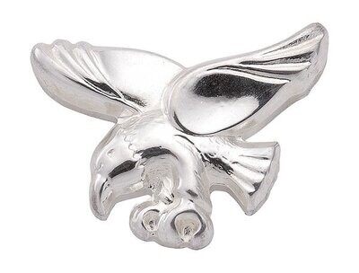 Herren Single Ohrstecker Adler aus 925 Silber