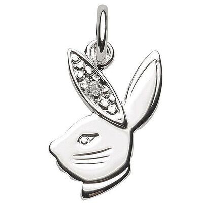 Kleiner Häschen Anhänger aus 925 Silber
