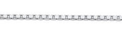 Venezianer 333 Weißold Kette 4 kant 1 mm Venezianer 333 Weißold Kette 4 kant 1 mm