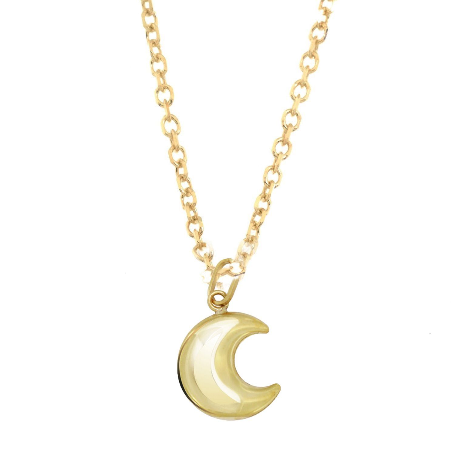 Gold Mond Collier 585 Gold