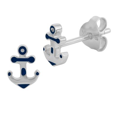 Wunderschöne Anker 925 Silber Ohrstecker