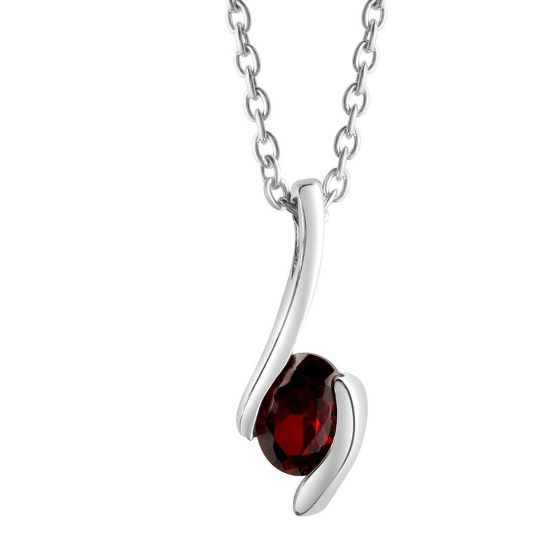 Zirkonia Anhänger mit Silber Ankerkette Zirkonia Anhänger mit Silber Ankerkette