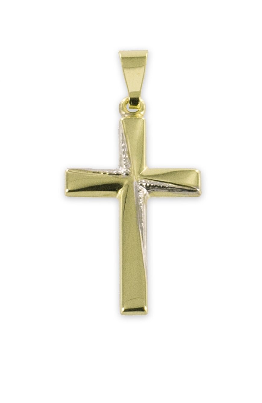 Klassischer Kreuzanhänger ca. 26 mm groß