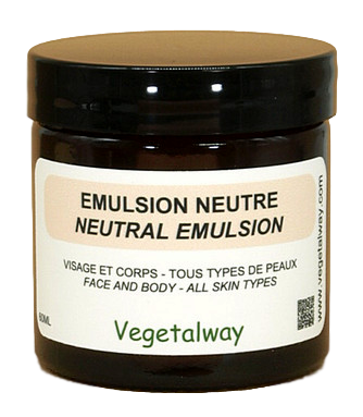 Emulsion neutre visage et corps - 60ml