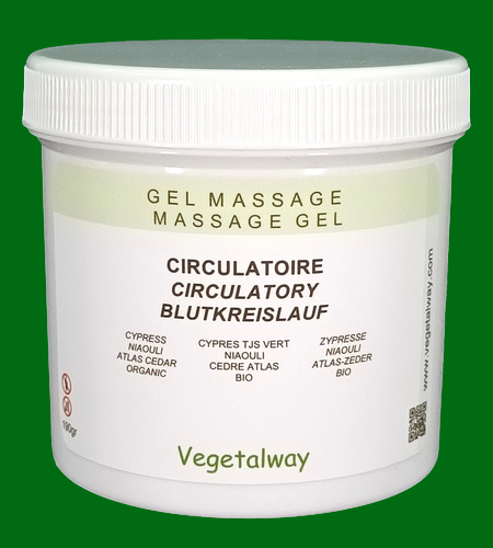 Gel de massage aux huiles essentielles - Circulatoire - 190g