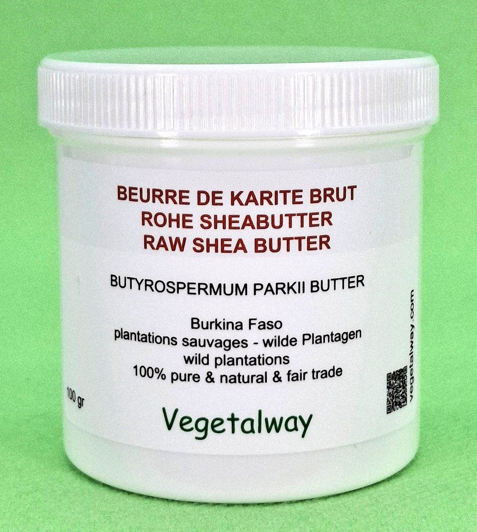 Beurre de karité brut (non raffiné) - 100gr