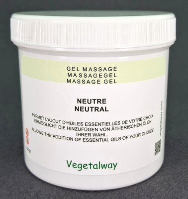 Gel de massage NEUTRE (pour ajouter des huiles essentielles) - 190g