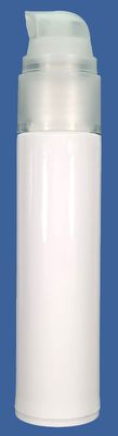 Flacon pompe Airless blanc - 50ml