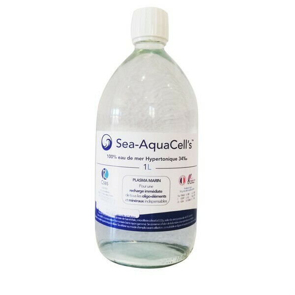 Sea-AquaCell's hypertonique 1/4/8L