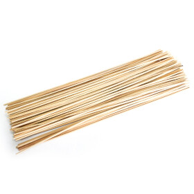Tiges rotin 30cm x 2.5mm - 100pcs