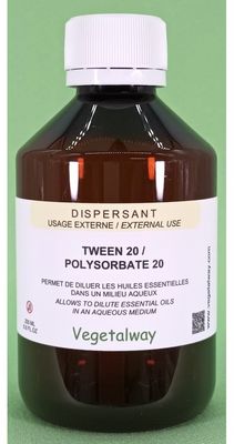 Tween 20 / Polysorbate 20 - dispersant usage externe - 0,2/0,5L