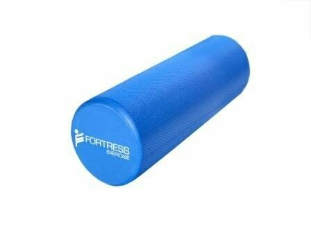 Fortress Premium Medium Round Foam Roller - Blue