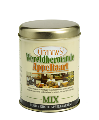 Granny's Appeltaartmix 4 blikken met seizoenskorting Granny's Appeltaartmix 4 blikken met seizoenskorting