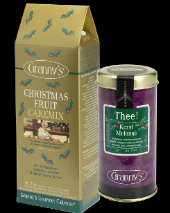CHRISTMAS CAKEMIX & TEA: samen slechts € 12,50! CHRISTMAS CAKEMIX & TEA: samen slechts € 12,50!