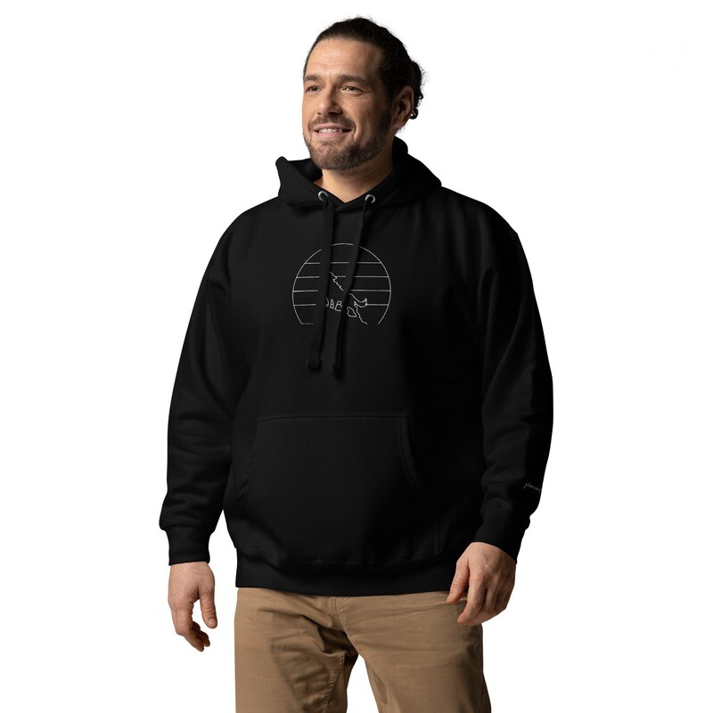 Harvest Moon Modern Sunset Hoodie Unisex
