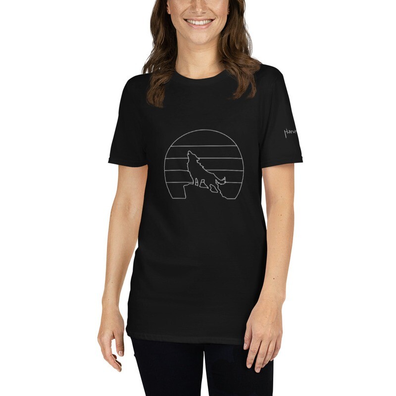 Harvest Moon Modern Sunrise Short-Sleeve T-Shirt Unisex