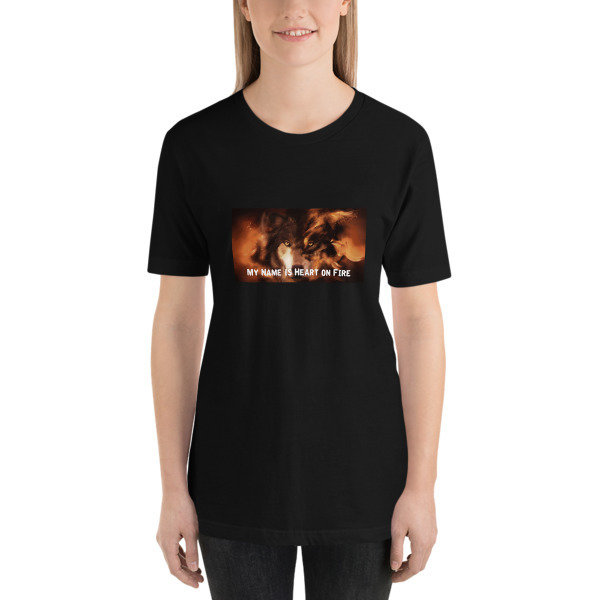 "My Name is Heart on Fire" Short-Sleeve T-Shirt Unisex