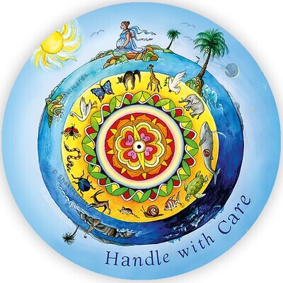 Handle with Care / sticker 14cm
