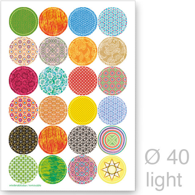 POLKA DOTS reusable /  Ø 4 cm