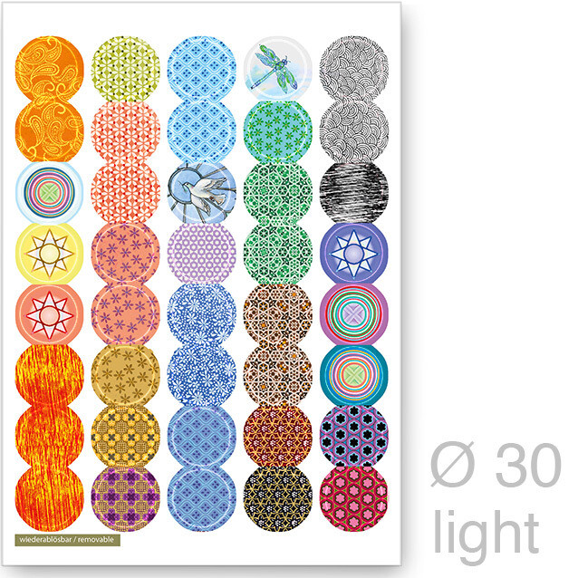 POLKA DOTS / reusable / 3 cm