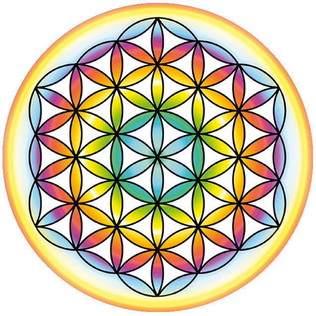 Flower of Life / 14cm  Window Sticker