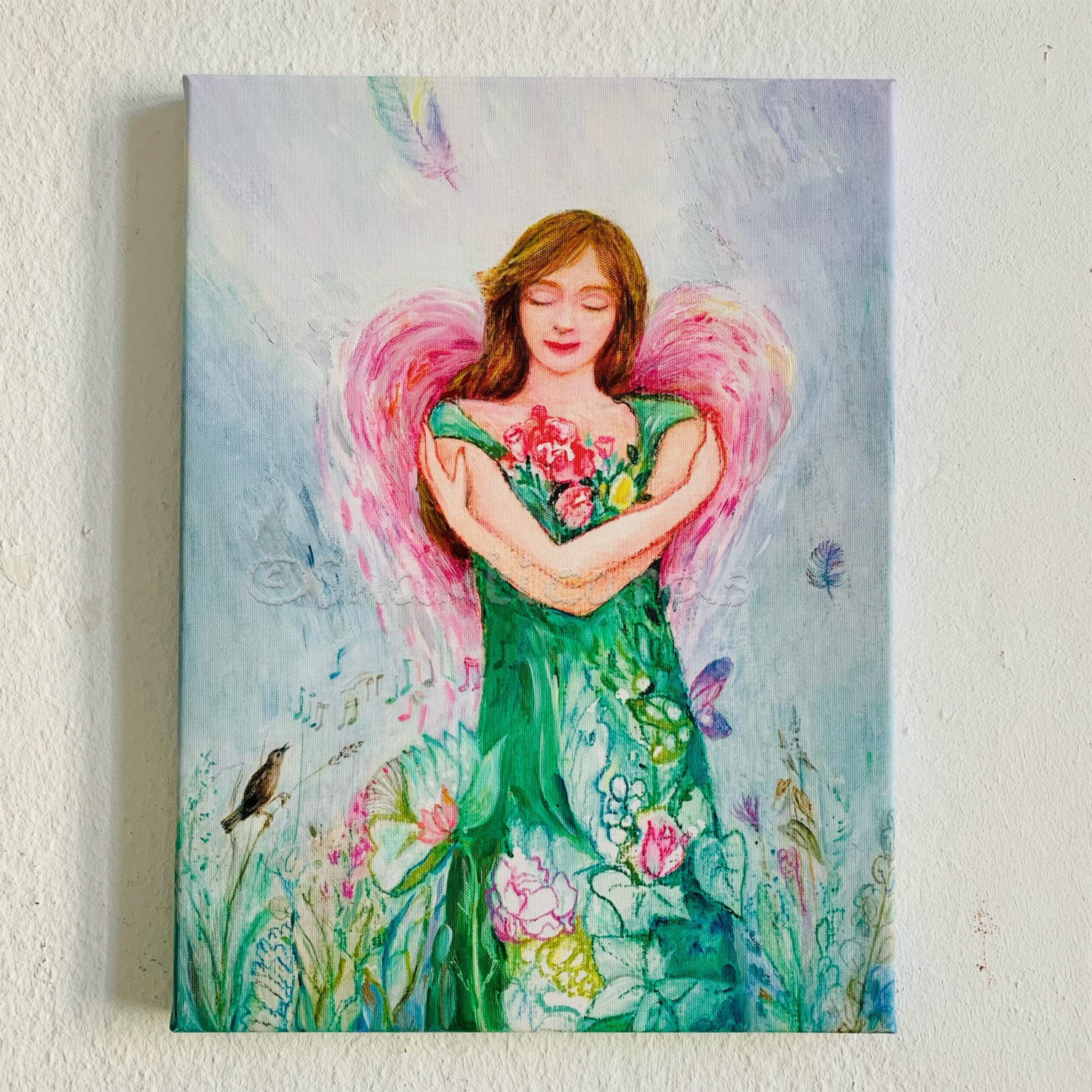 Angel of Selflove / 30 x 40 cm
