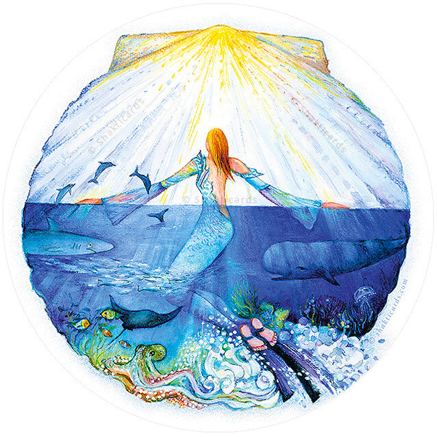 Seed of Love / 14cm  Window Sticker