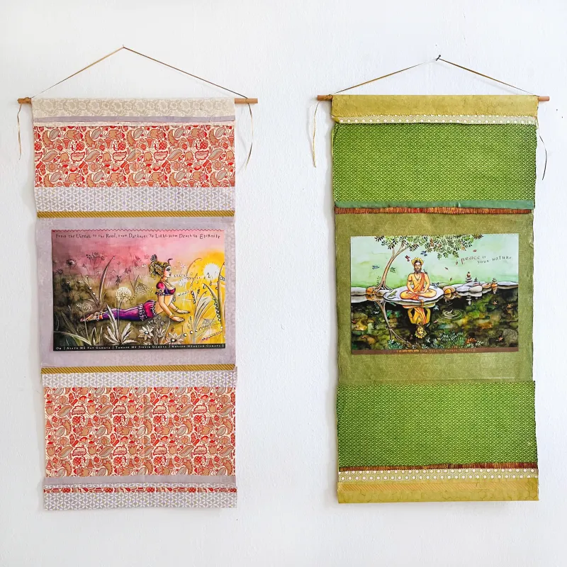 Butterfly Sisters / 60 x 50 cm