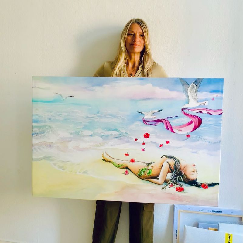 Rebirth of the Venus / 120 x 80 cm
