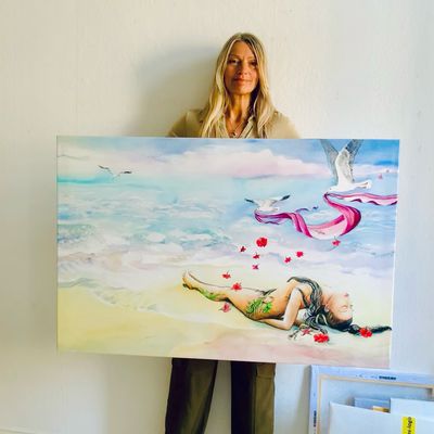 Rebirth of the Venus / 120 x 80 cm