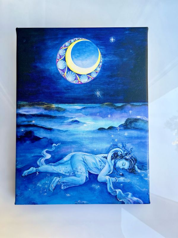 Om Shanti / 28 x 21 cm