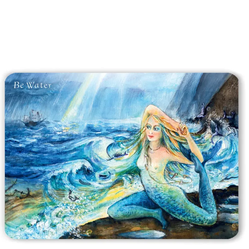 Be Water / Postcard
