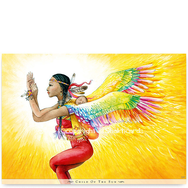 Child of the Sun, Yoga Poster A3​