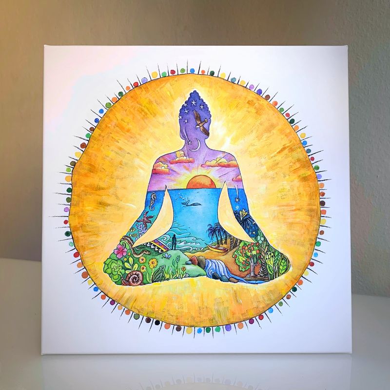 Buddha / 40 + 60 cm Buddha / 40 + 60 cm