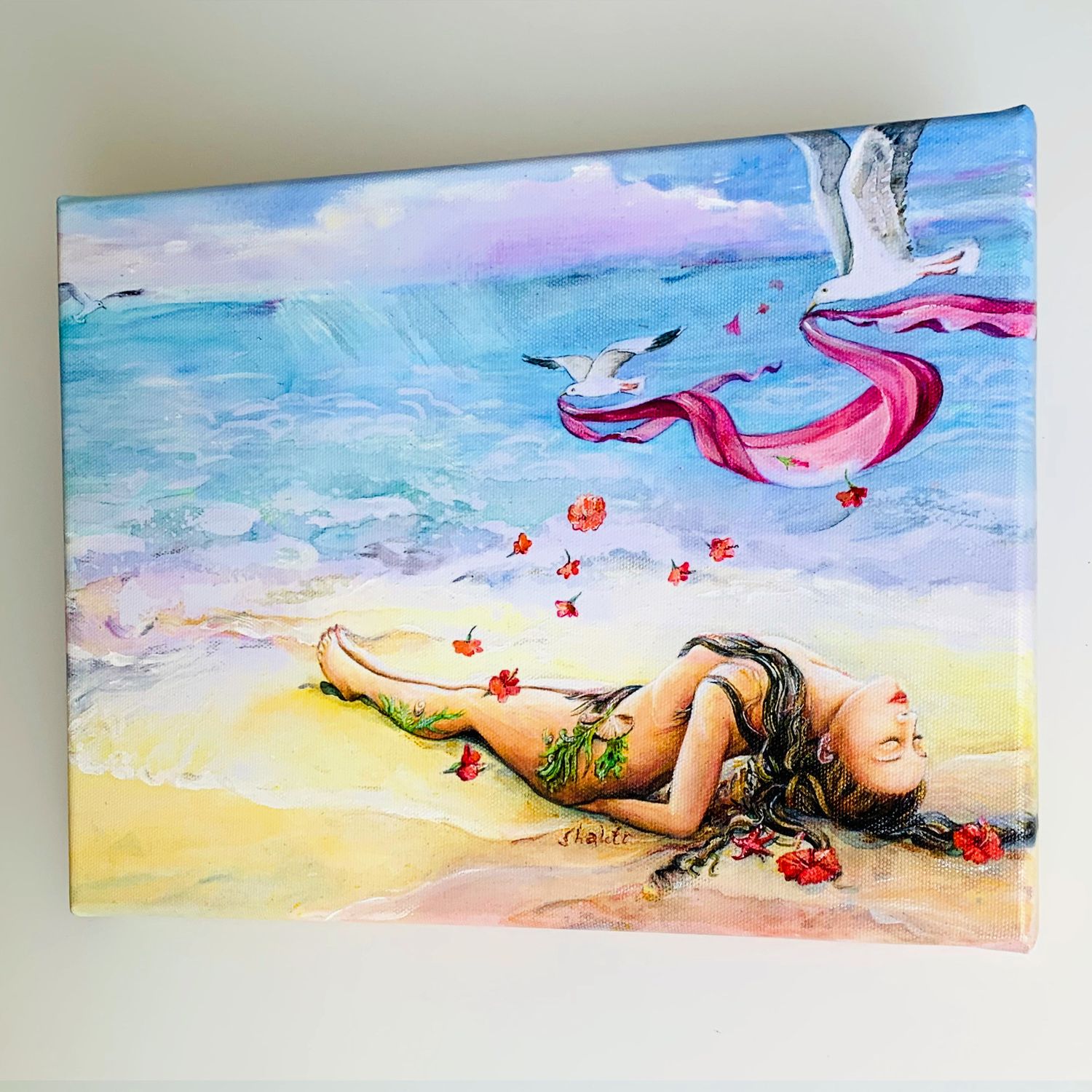 Rebirth of the Venus / 28 x 21 cm