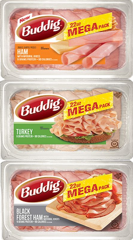 Carl Buddig Mega Pack Sliced Sandwich Meat 22oz