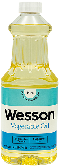 Wesson Vegetable Oil, 40oz